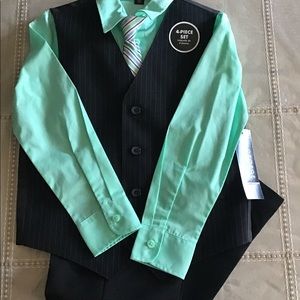 Boy vest suit